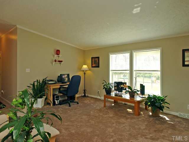 10829 Old Raleigh-Wilson Road Middlesex, NC 27557 - Photo 2 of 12 a living room with furniture and a potted plant