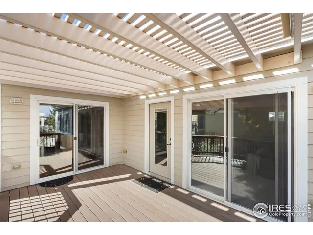 a view of interior space with balcony