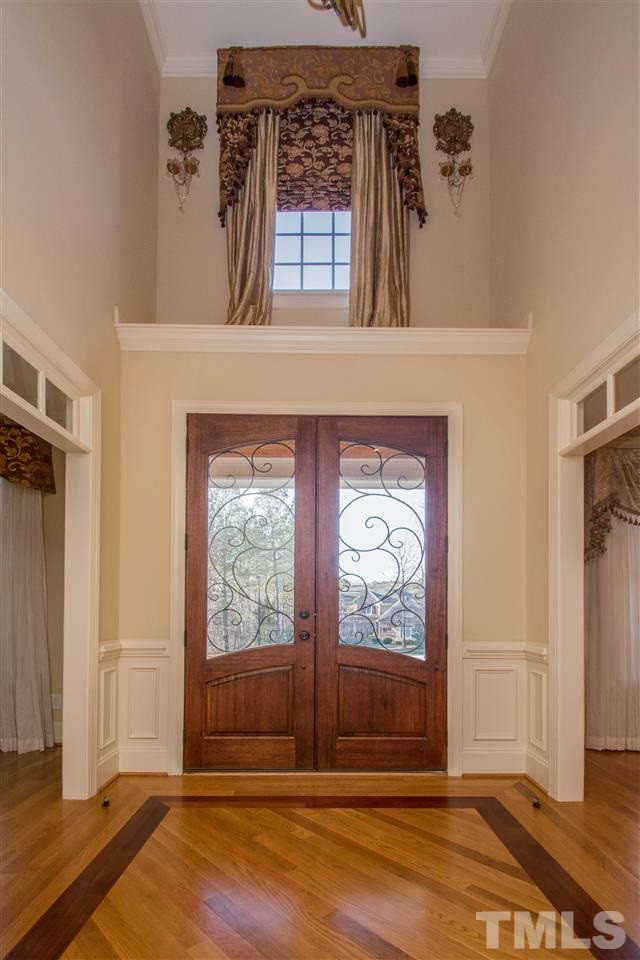 1068 Tacketts Pond Drive Raleigh, NC 27614 - Photo 3 of 25 Gorgeous front foyer and upper landing. Enjoy all the elegant details Foyer