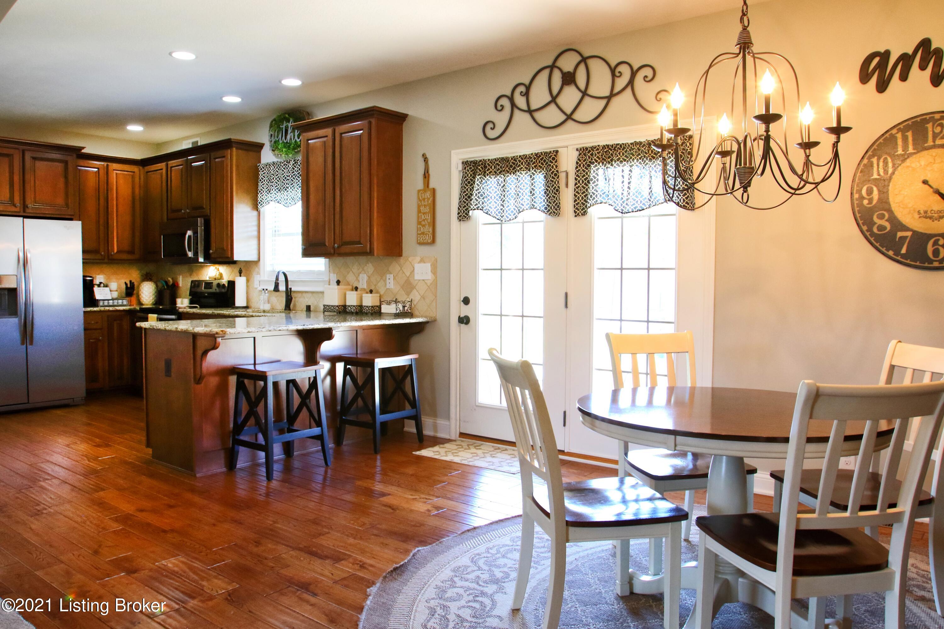 901 Brashears Point Road Taylorsville, KY 40071 - Photo 18 of 61 Kitchen Dining Area
