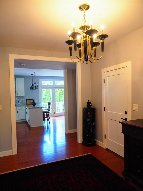 9 York Road Newton, MA 02468 - Photo 4 of 41 a view of a living room and a wooden floor