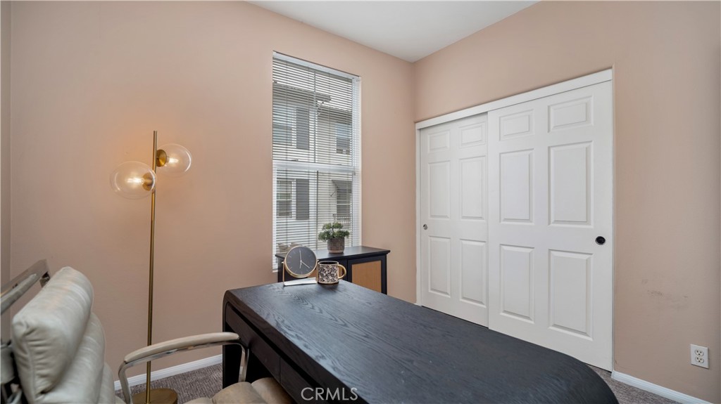 47 Nightshade Irvine, CA 92603 - Photo 20 of 56 a workspace room with furniture and wooden floor