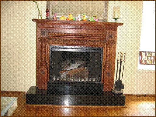 1332 Alta Vista Road Santa Barbara, CA 93103 - Photo 5 of 12 Fireplace