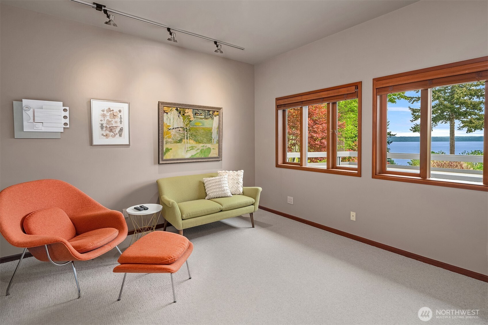 8425 Southwest 216th Street Vashon, WA 98070 - Photo 26 of 40 a living room with furniture and a window