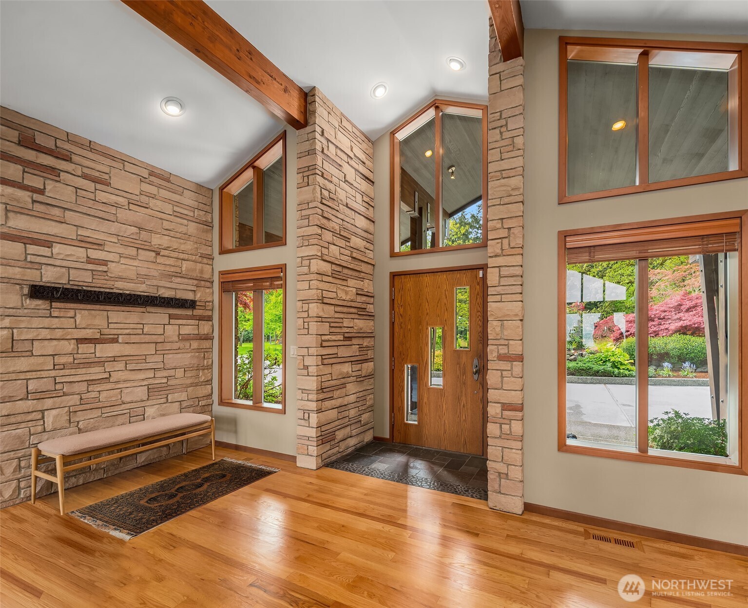 8425 Southwest 216th Street Vashon, WA 98070 - Photo 6 of 40 a view of an entryway of the house