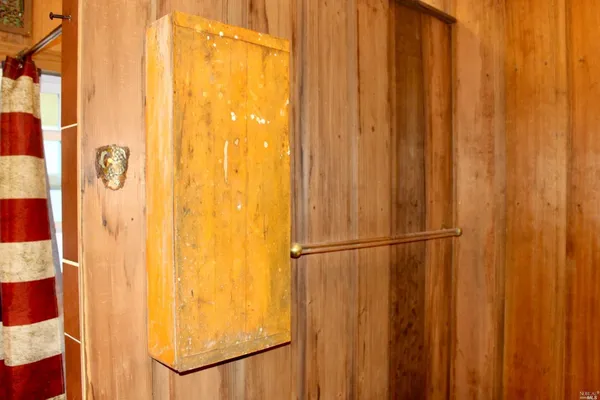 a view of a door