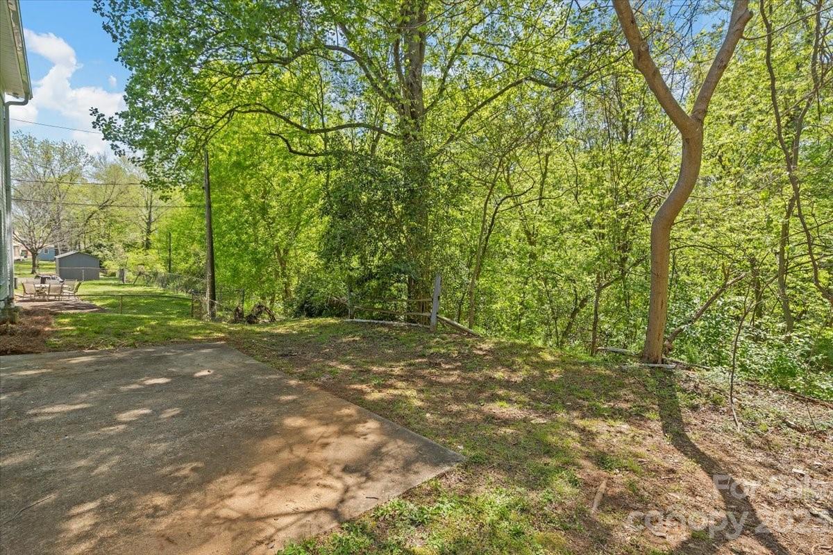 1500 Plumstead Road Charlotte, NC 28216 - Photo 26 of 30 a view of a yard with large trees