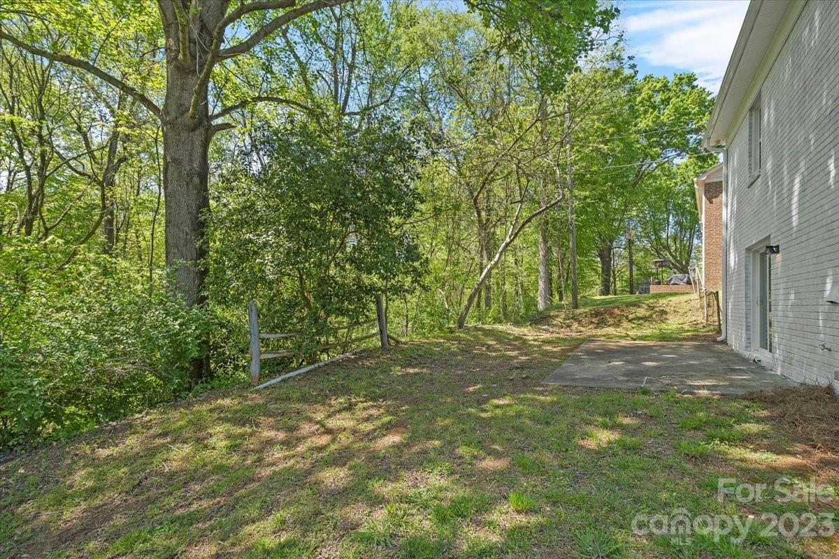 1500 Plumstead Road Charlotte, NC 28216 - Photo 30 of 30 a view of a yard with plants and trees