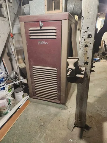 a view of water heater room