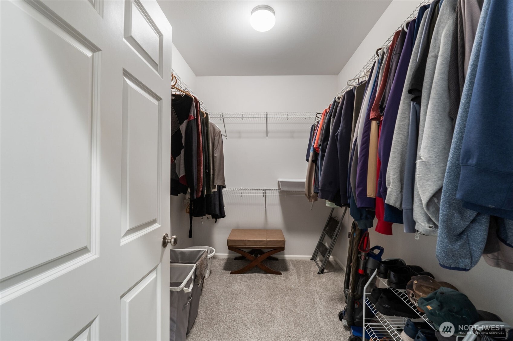 1028 Alpine View Drive Mount Vernon, WA 98274 - Photo 15 of 27 a view of walk in closet with clothes and shoes