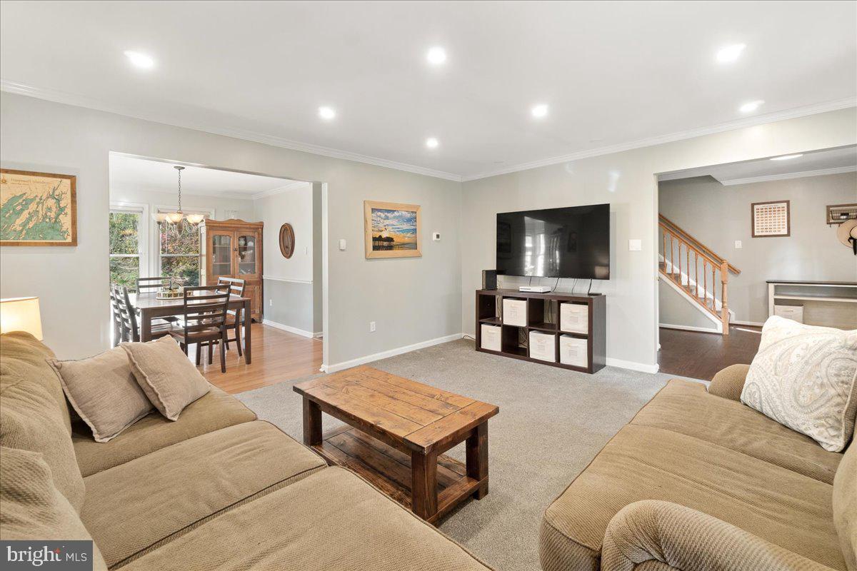 6936 Meadowlake Road New Market, MD 21774 - Photo 6 of 71 Living room opens to dining room.