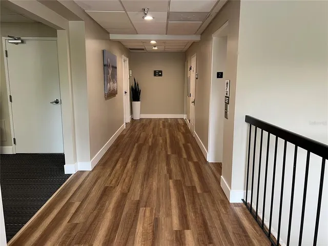 a view of street with trees