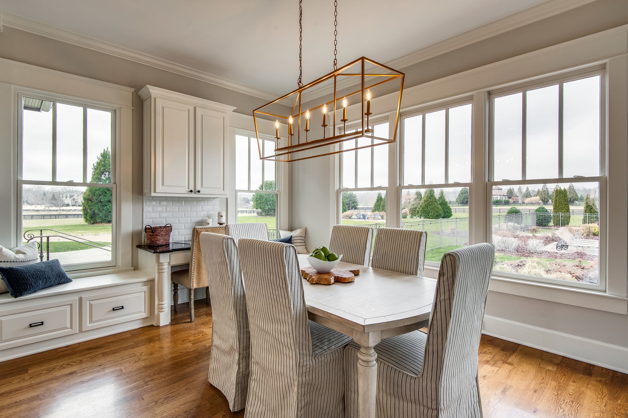 4205 Two Rivers Lane Franklin, TN 37069 - Photo 21 of 46 a view of a dining room with furniture window and outside view