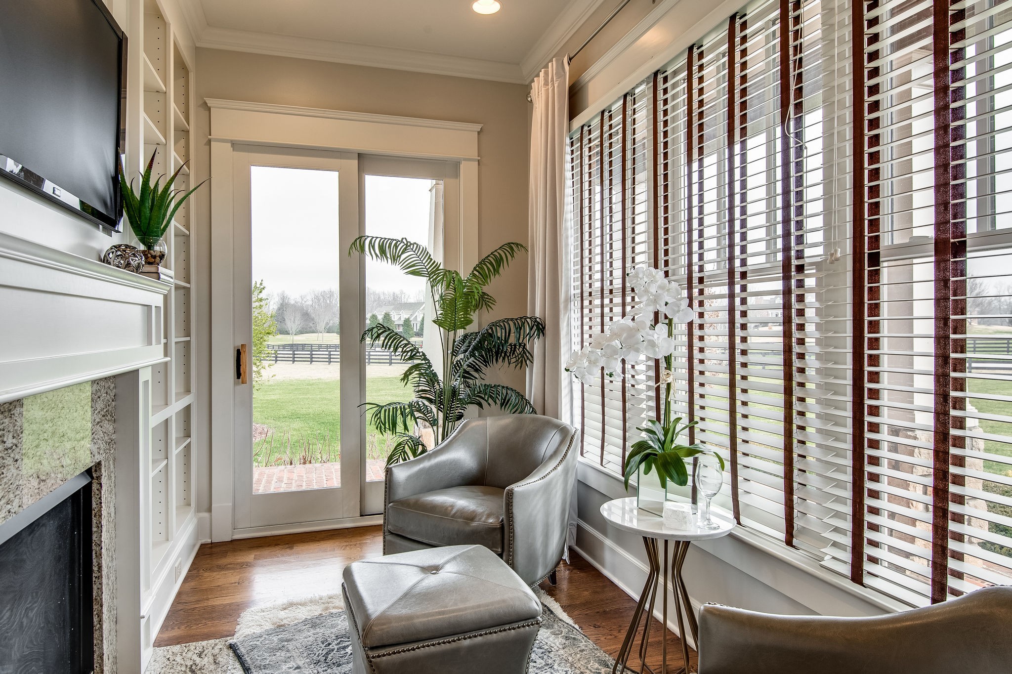4205 Two Rivers Lane Franklin, TN 37069 - Photo 28 of 46 a living room with furniture and a large window