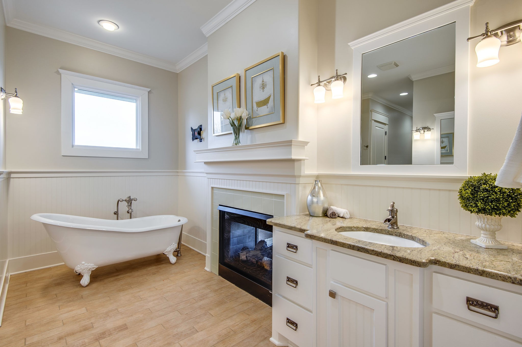 4205 Two Rivers Lane Franklin, TN 37069 - Photo 29 of 46 a bathroom with a sink and a mirror
