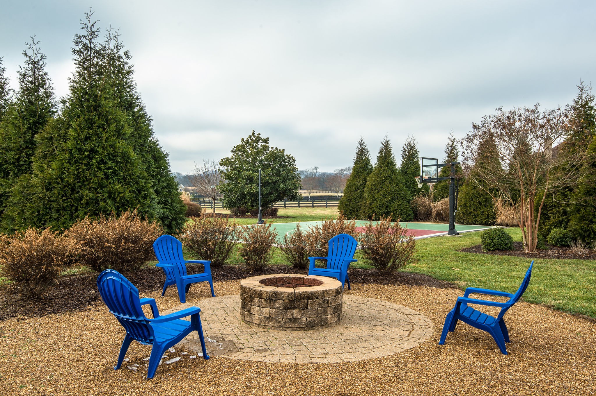 4205 Two Rivers Lane Franklin, TN 37069 - Photo 8 of 46 a view of a backyard with sitting area