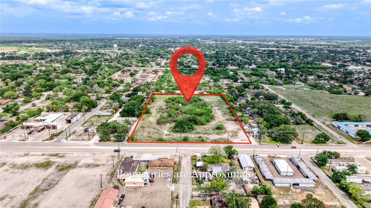 900 North Johnson Street Alice, TX 78332 - Photo 35 of 37 an aerial view of a residential houses with outdoor space and street view