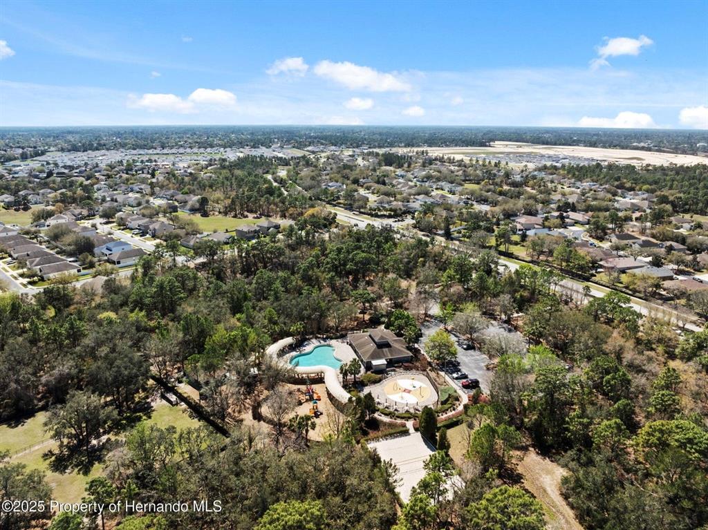 13196 Golden Lime Ave Spring Hill Spring Hill, FL 34609 - Photo 56 of 73 an aerial view of a residential houses with city view