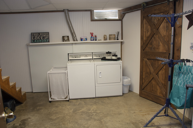 15755 Hillside Road Morrison, IL 61270 - Photo 13 of 26 a view of storage and utility room with washer and dryer