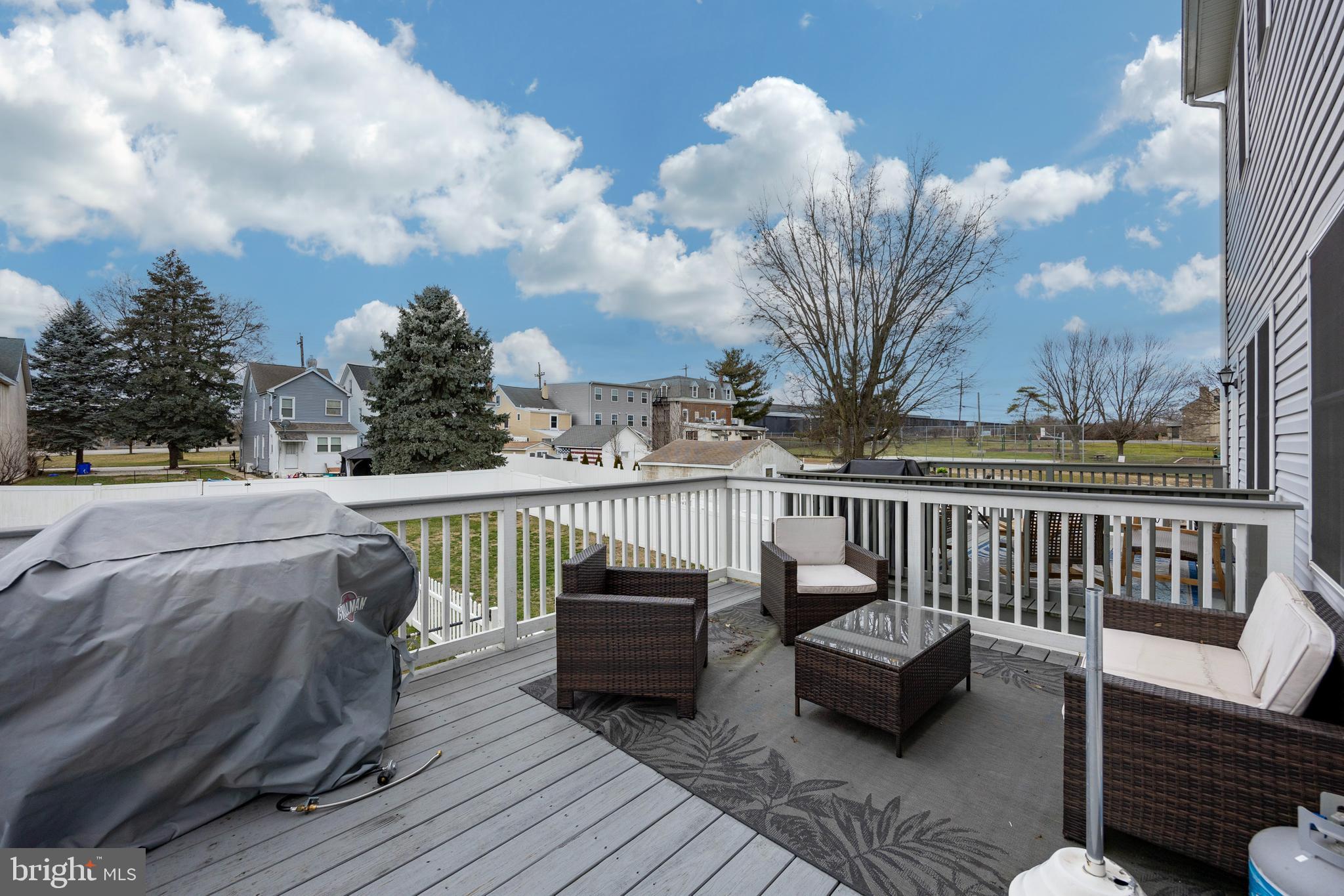 622 Fulton Street Conshohocken, PA 19428 - Photo 59 of 78 Deck at rear of property