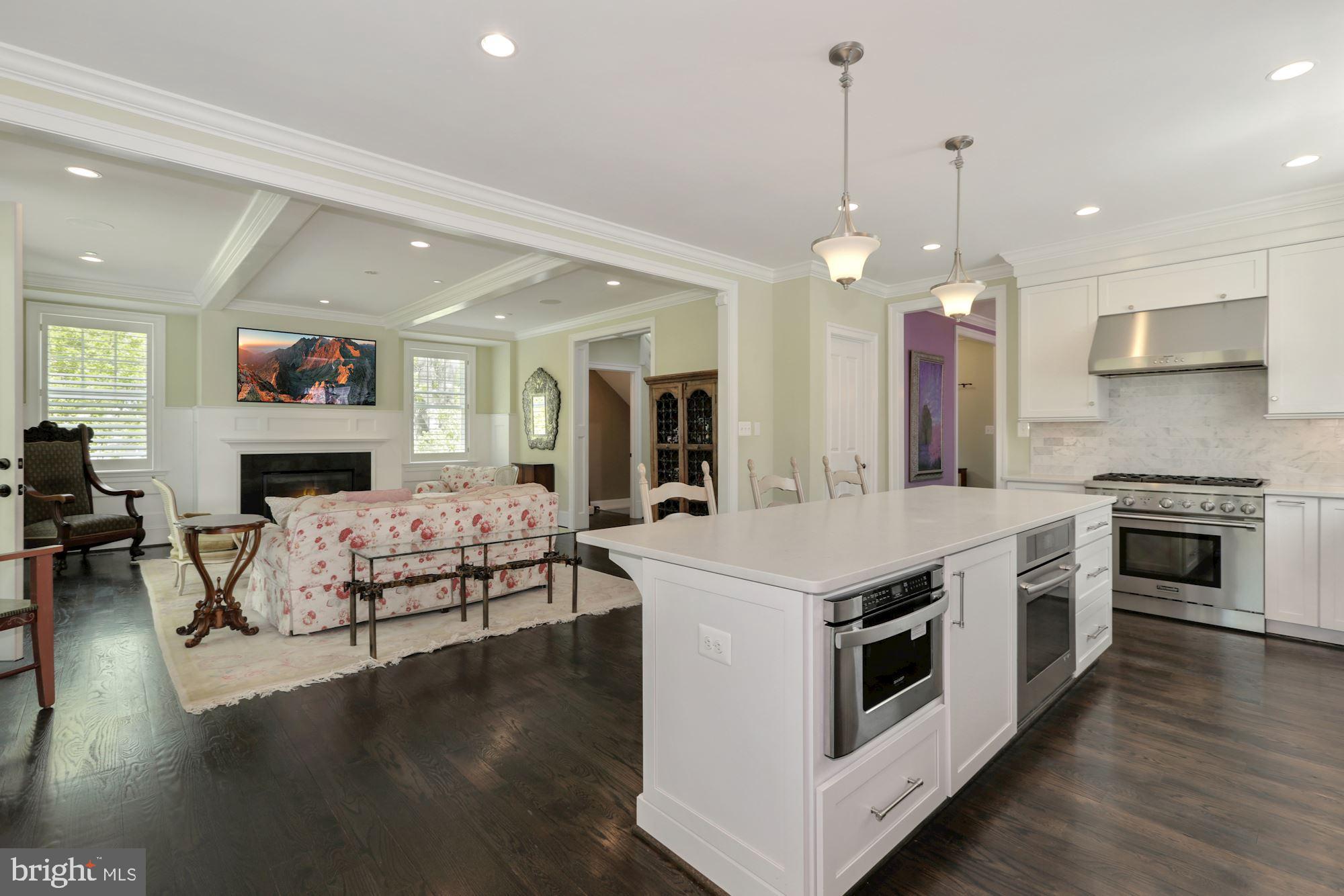 10011 Frederick Avenue Kensington, MD 20895 - Photo 22 of 72 Kitchen Open to Family Room