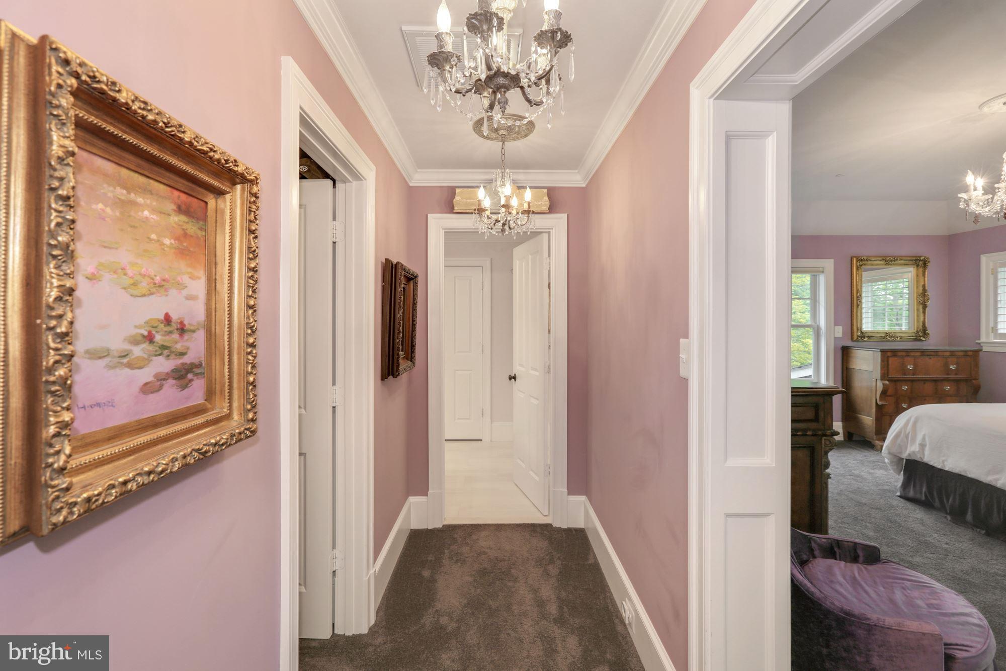 10011 Frederick Avenue Kensington, MD 20895 - Photo 35 of 72 Master Hallway to Bathroom