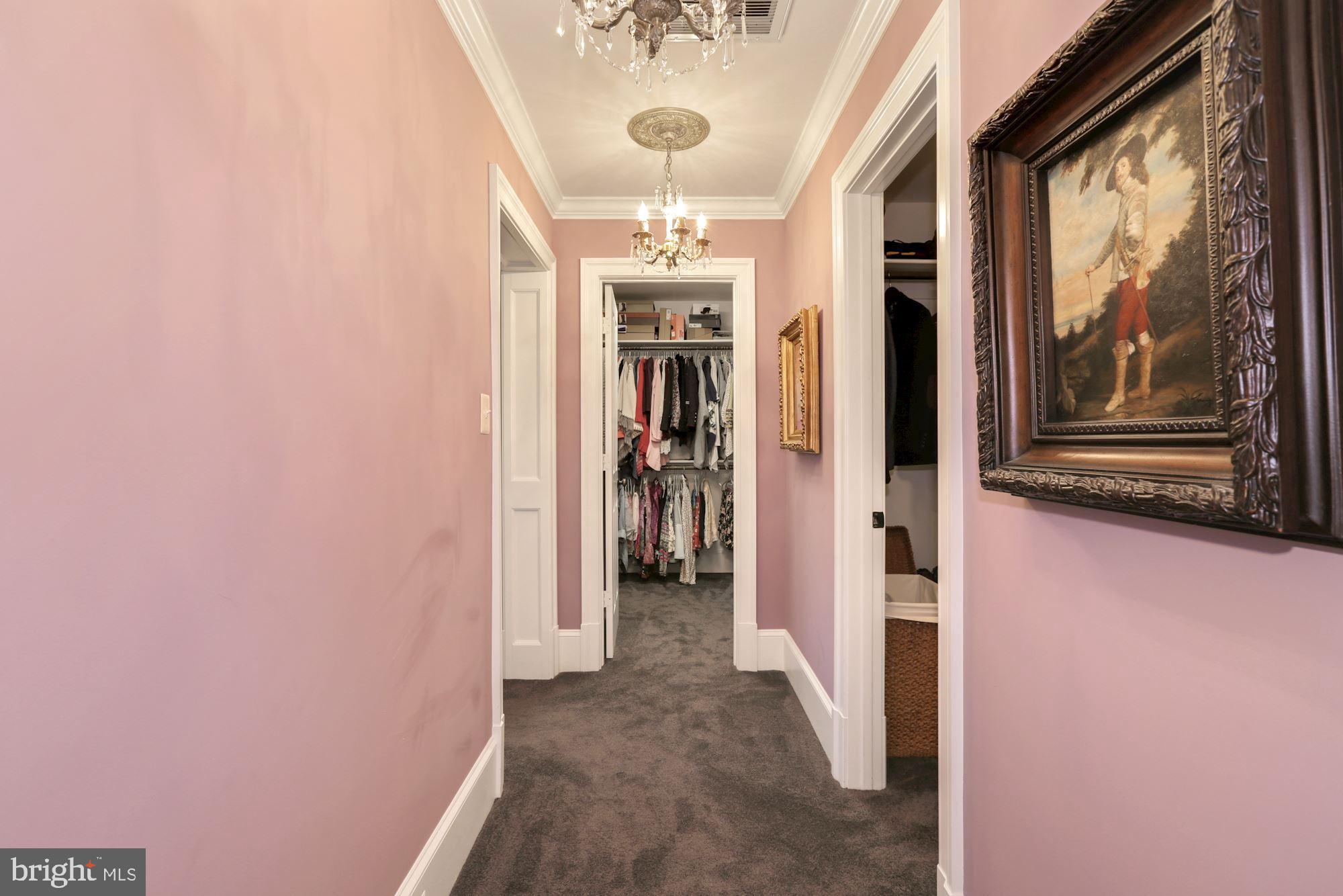 10011 Frederick Avenue Kensington, MD 20895 - Photo 36 of 72 Master Hallway to Closets