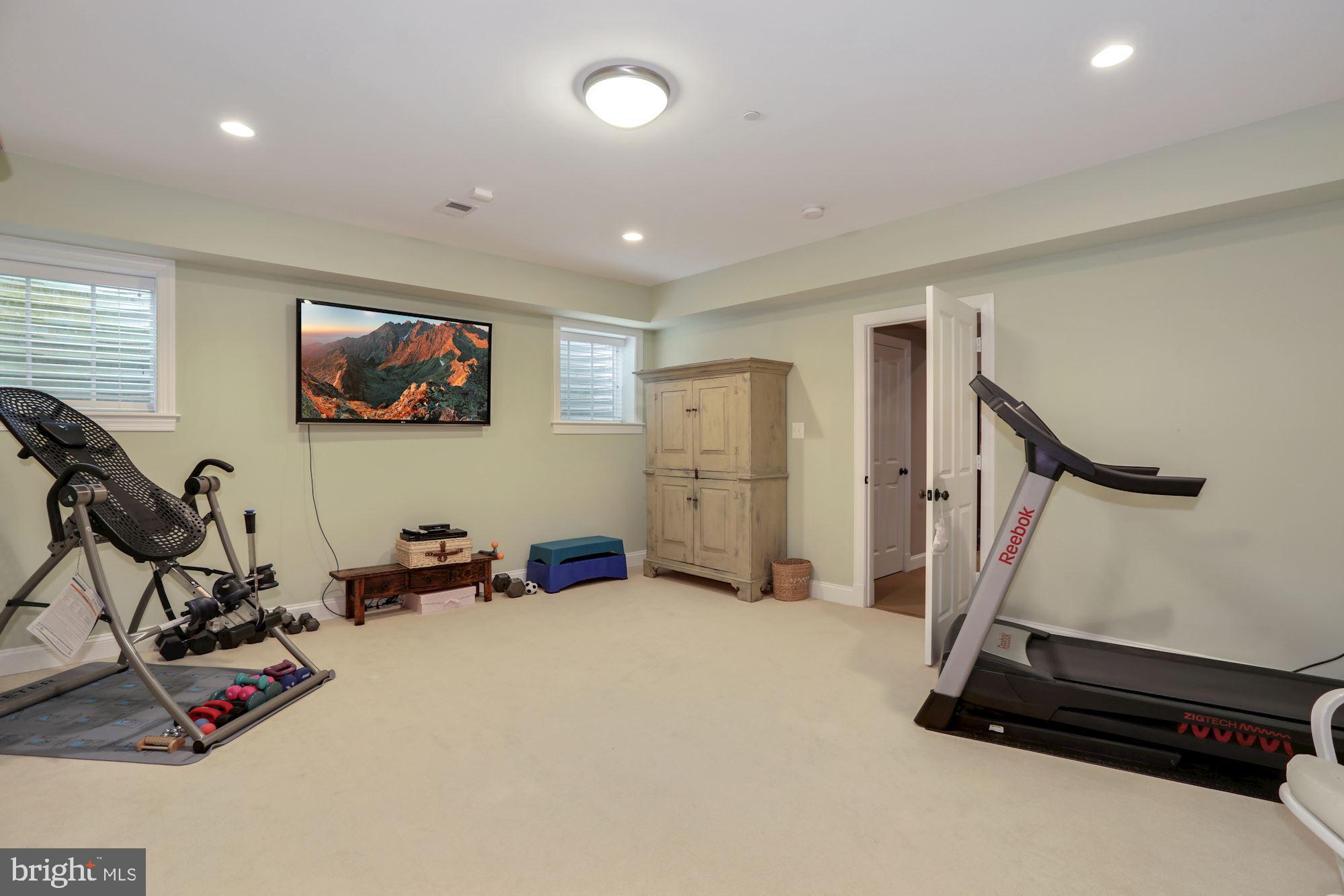 10011 Frederick Avenue Kensington, MD 20895 - Photo 55 of 72 Lower Level Gym/Study/Play Room
