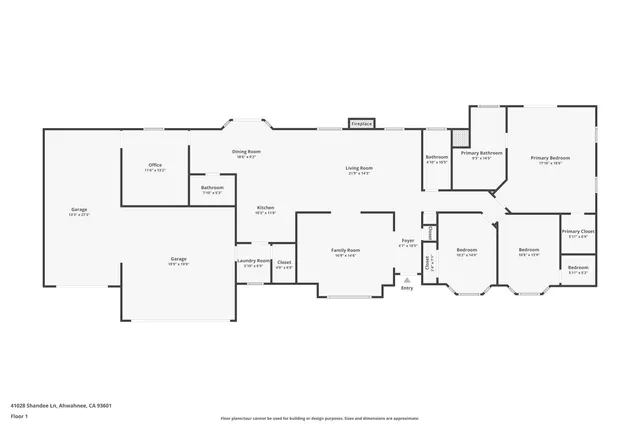 a living room with furniture a dining table and a fireplace