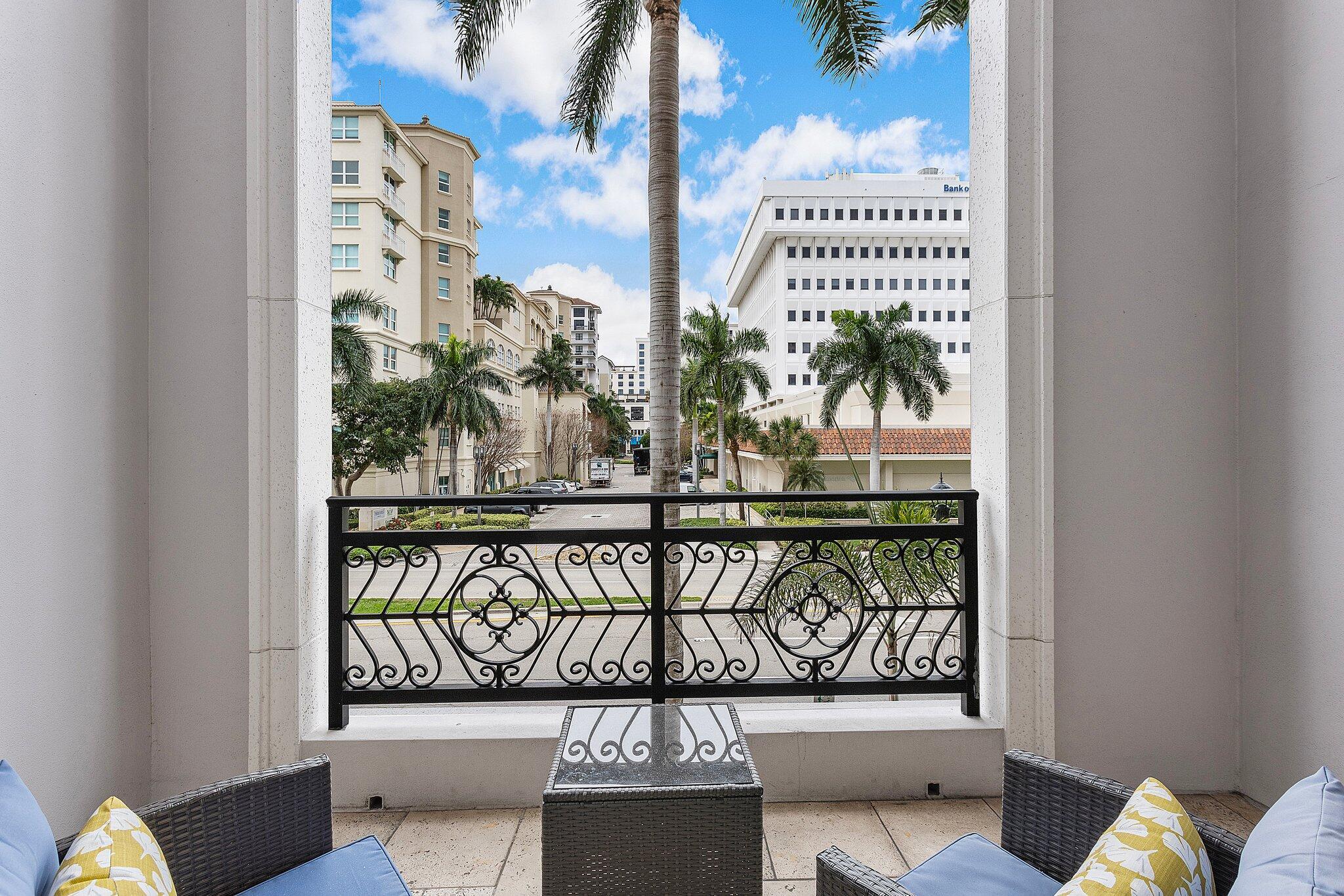 200 East Palmetto Park Road, Unit 10 Boca Raton, FL 33432 - Photo 16 of 47 Spacious Covered Balcony