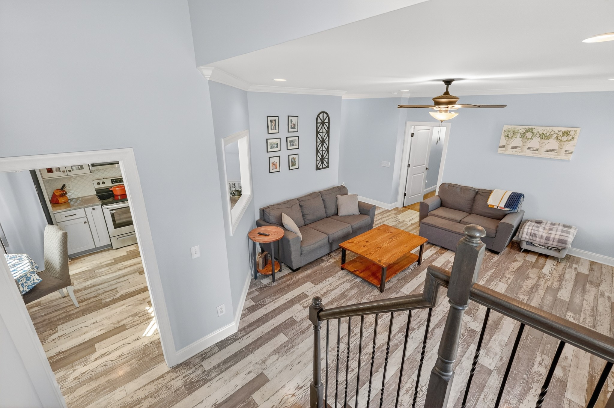 1319 Dodd Trail Murfreesboro, TN 37128 - Photo 17 of 23 a living room with furniture and wooden floor