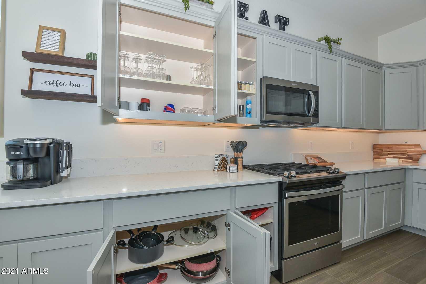 17787 West Sunward Drive Goodyear, AZ 85338 - Photo 17 of 50 Kitchen-Stocked Glassware-Pots