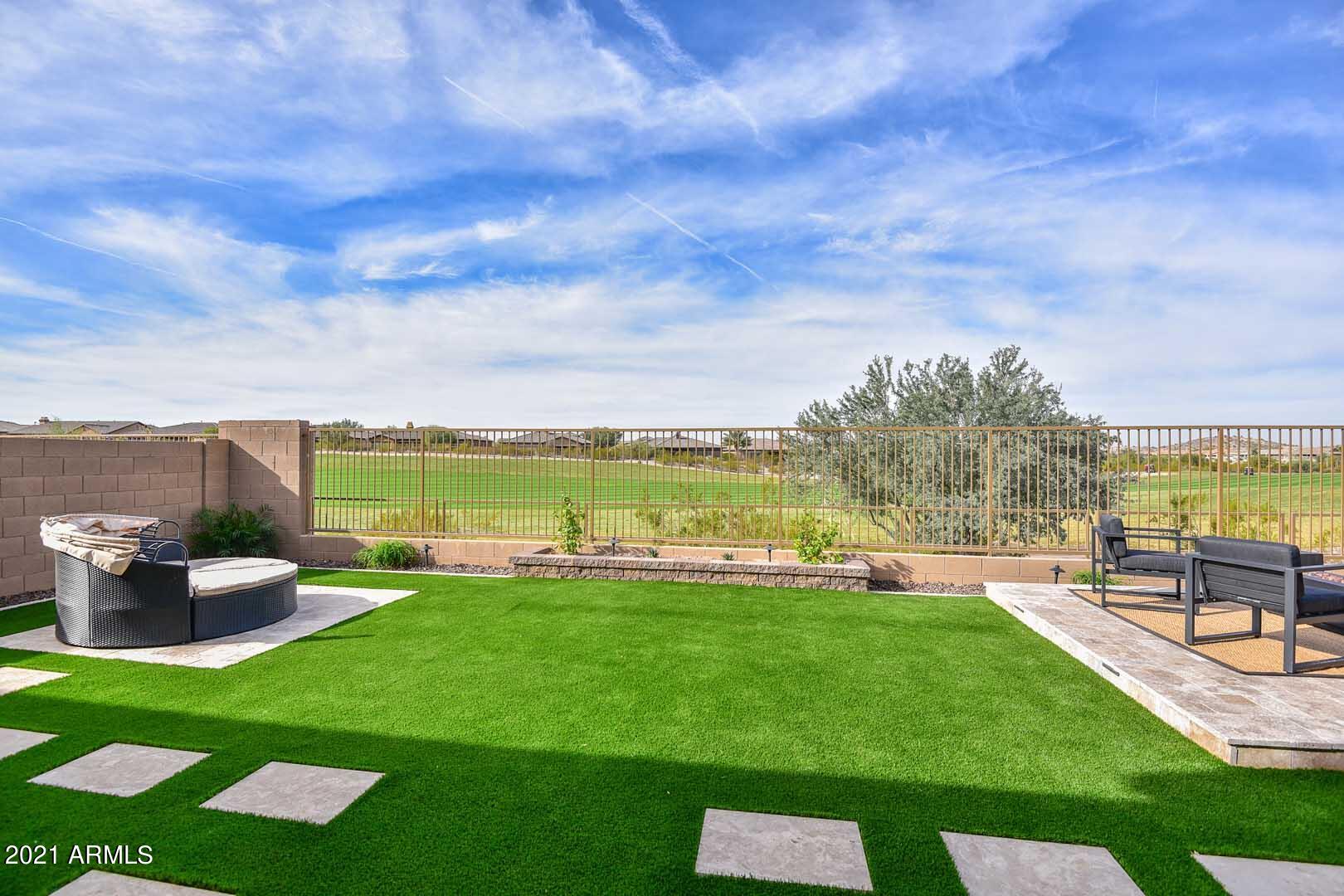 17787 West Sunward Drive Goodyear, AZ 85338 - Photo 40 of 50 Backyard-View Fence