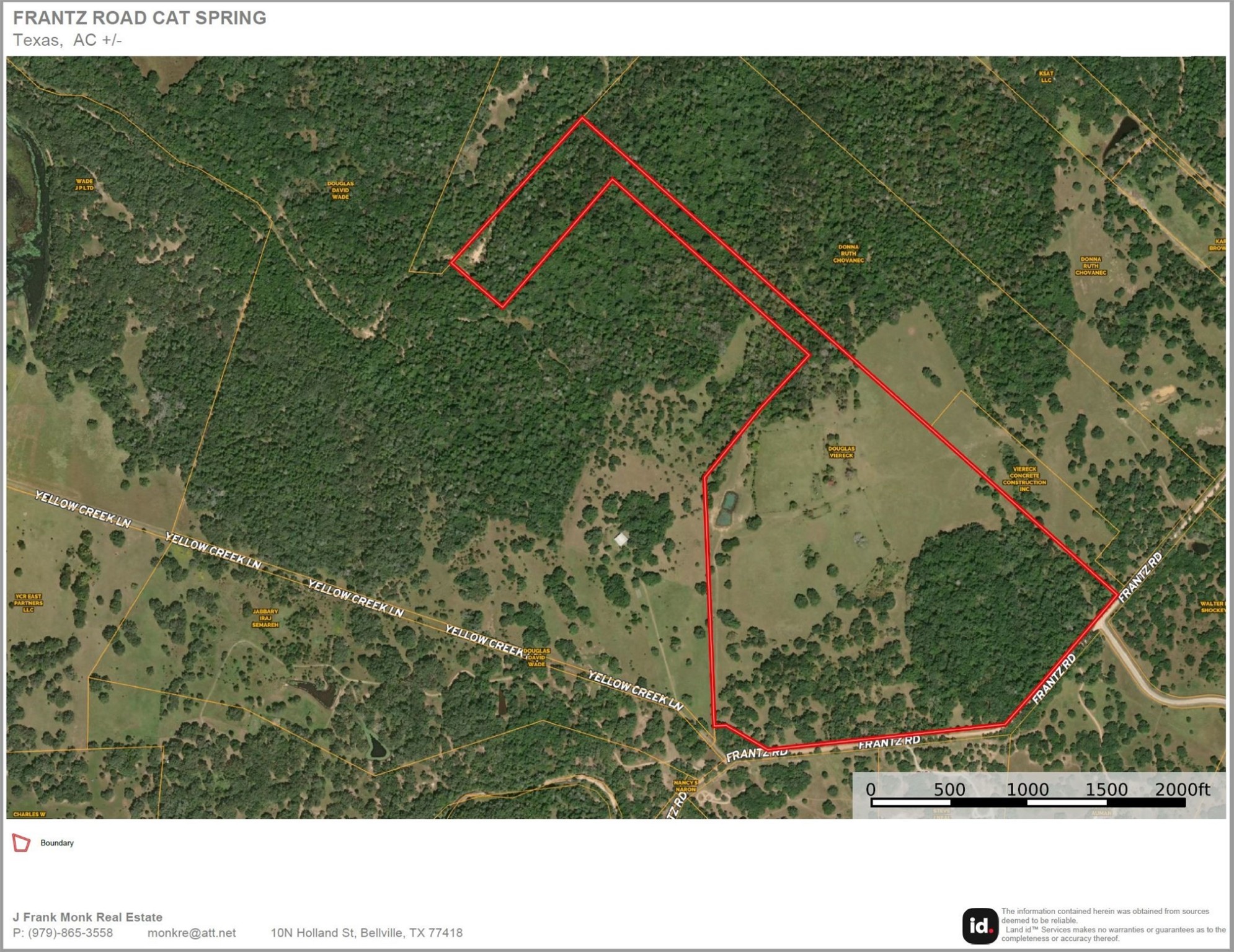 0 Frantz Road Cat Spring, TX 78933 - Photo 8 of 25