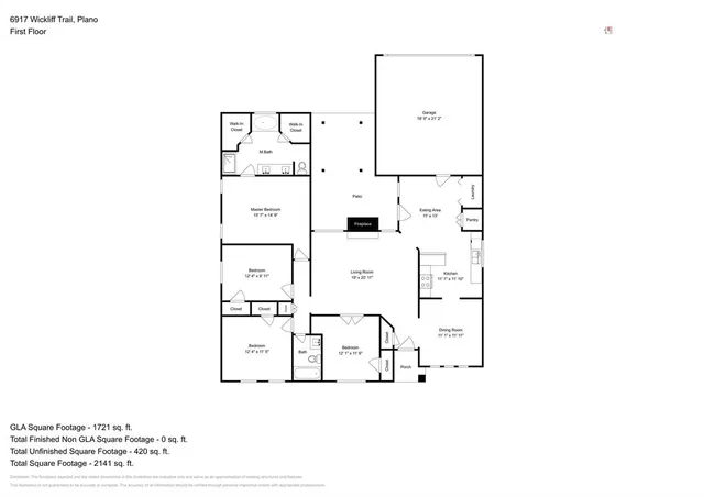 $2,225 | 6917 Wickliff Trail, Plano, TX 75023