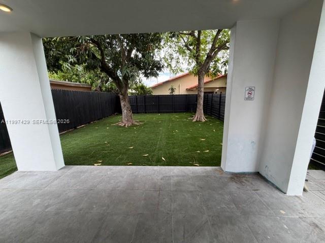 3645 Southwest 3rd Street Miami, FL 33135 - Photo 21 of 23 a view of a backyard of a house
