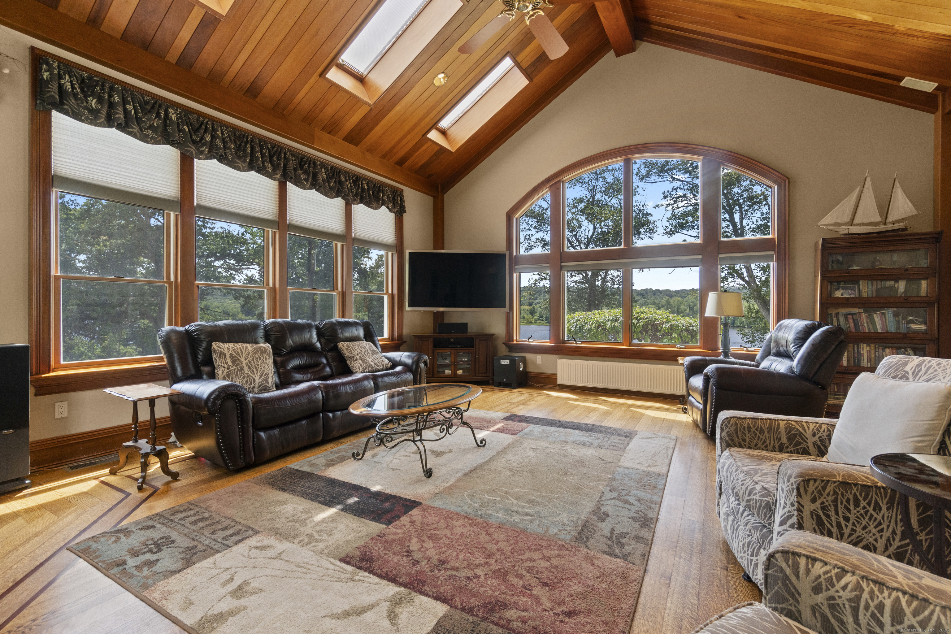291 Injun Hollow Road Haddam, CT 06424 - Photo 11 of 30 a living room with furniture a large window with outer view