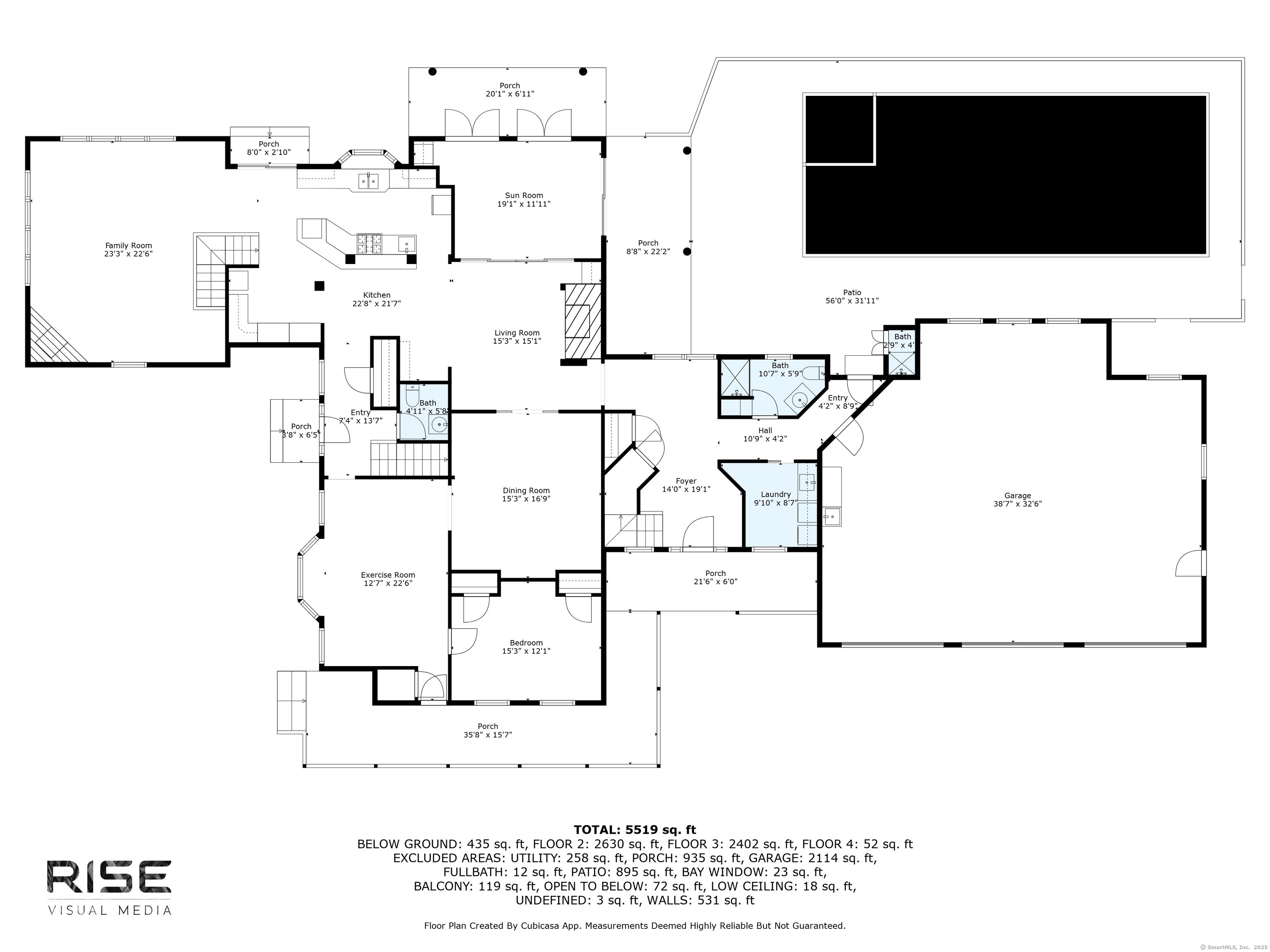 291 Injun Hollow Road Haddam, CT 06424 - Photo 27 of 30 a living room with a flat screen tv and a white wall