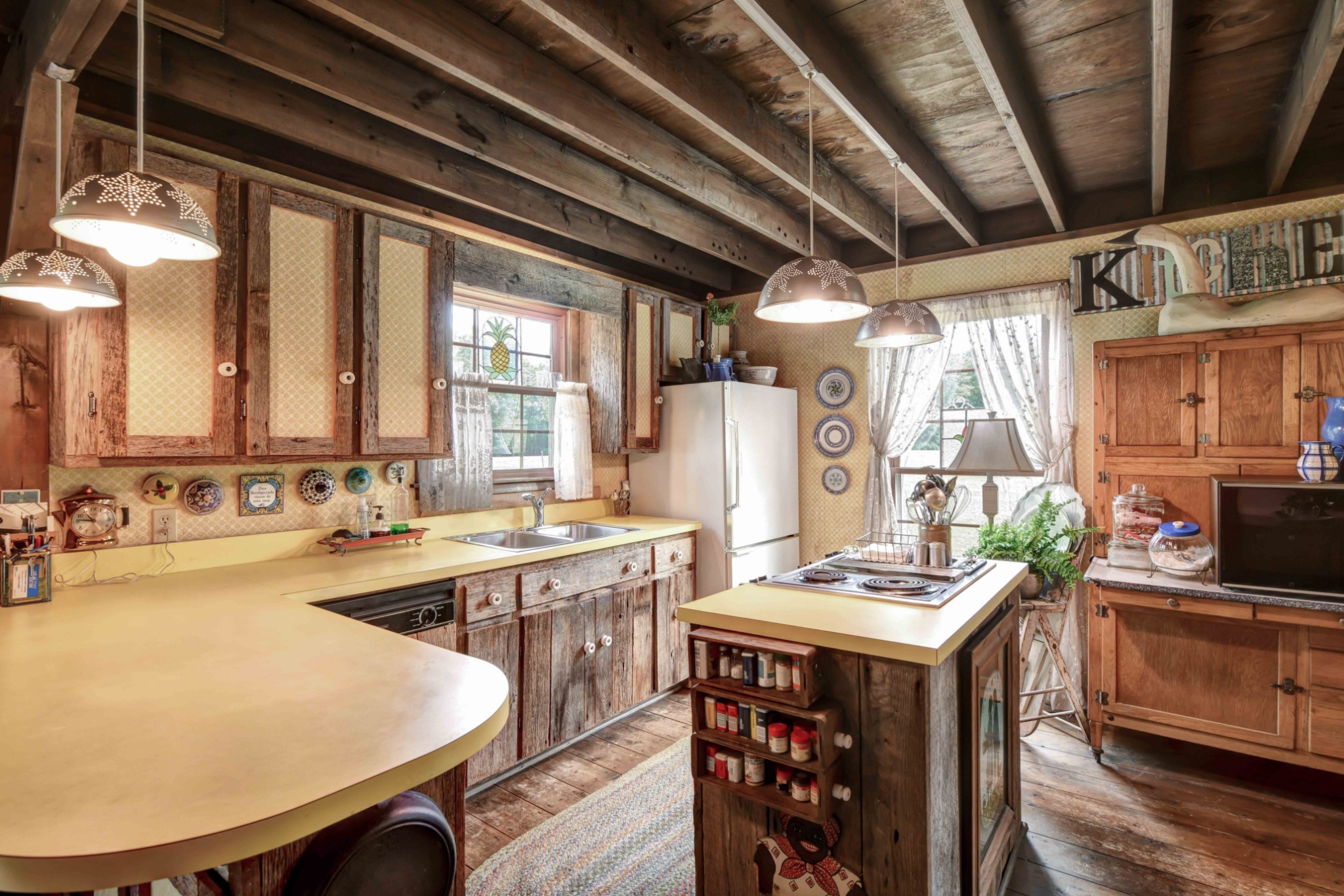 3309 Blazer Road Franklin, TN 37064 - Photo 16 of 37 a kitchen with stove a sink dishwasher and a refrigerator with wooden floor