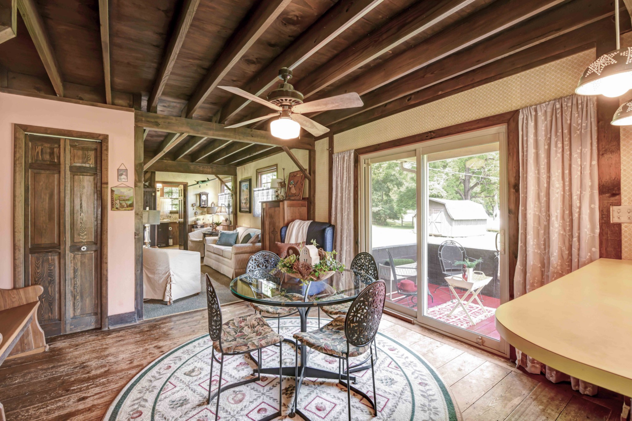 3309 Blazer Road Franklin, TN 37064 - Photo 17 of 37 a dining room with furniture wooden floor and a potted plant