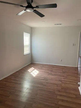 wooden floor in an empty room