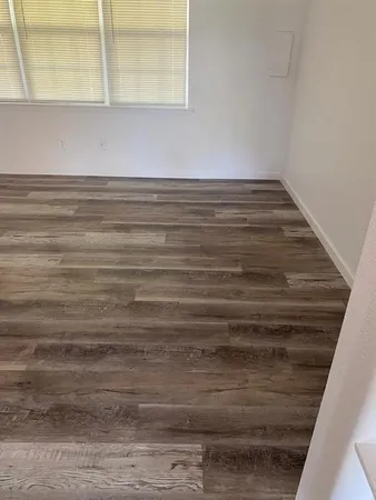 a view of wooden floor