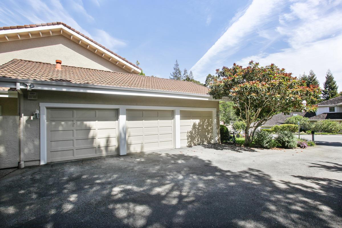 Stonepine Road Hillsborough, CA 94010 - Photo 25 of 25 a front view of a house with a garage