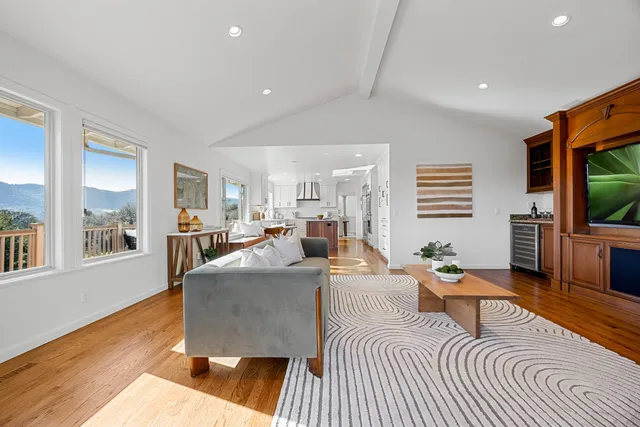 a bathroom with a potted plant and a sink