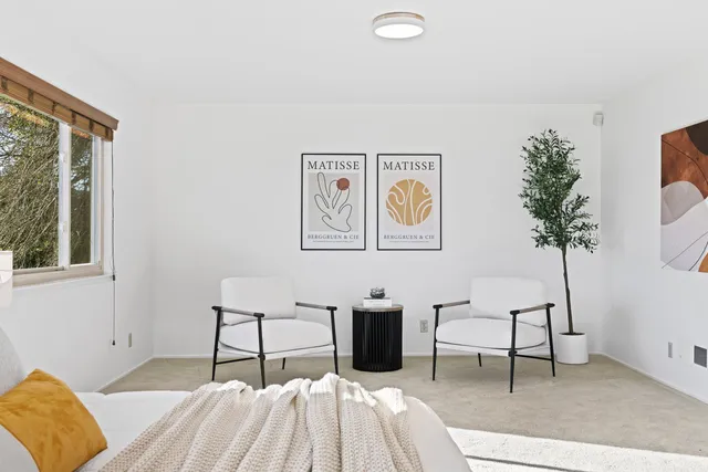 a view of empty room