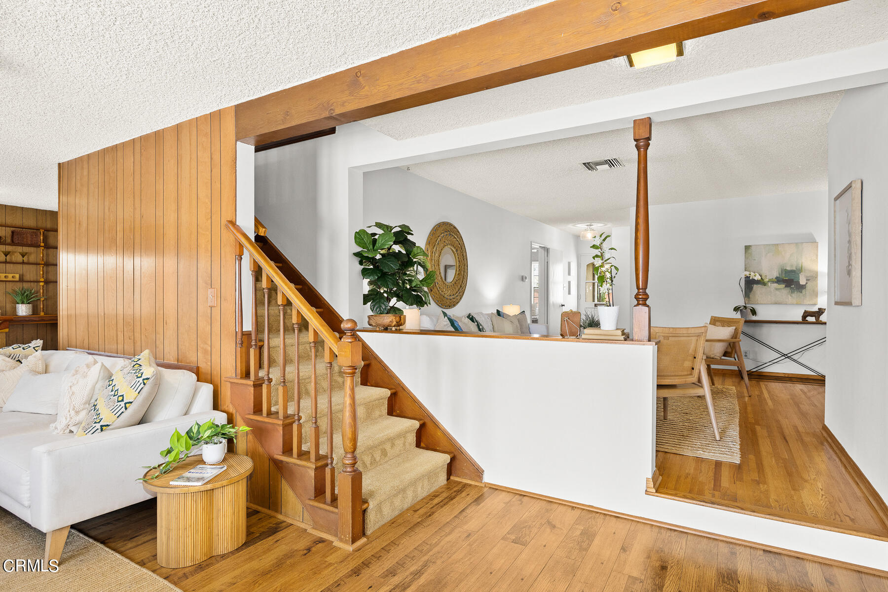 632 Brown Drive Burbank, CA 91504 - Photo 21 of 49 a view of living room with furniture and wooden floor