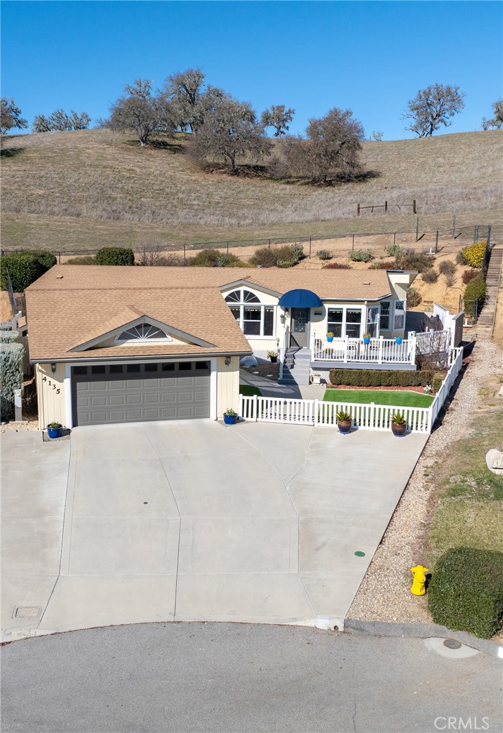 4135 Peruvian Way Paso Robles, CA 93446 - Photo 2 of 45 Located at the top of the CDS, with greenbelt behind and fire hydrant in front.
