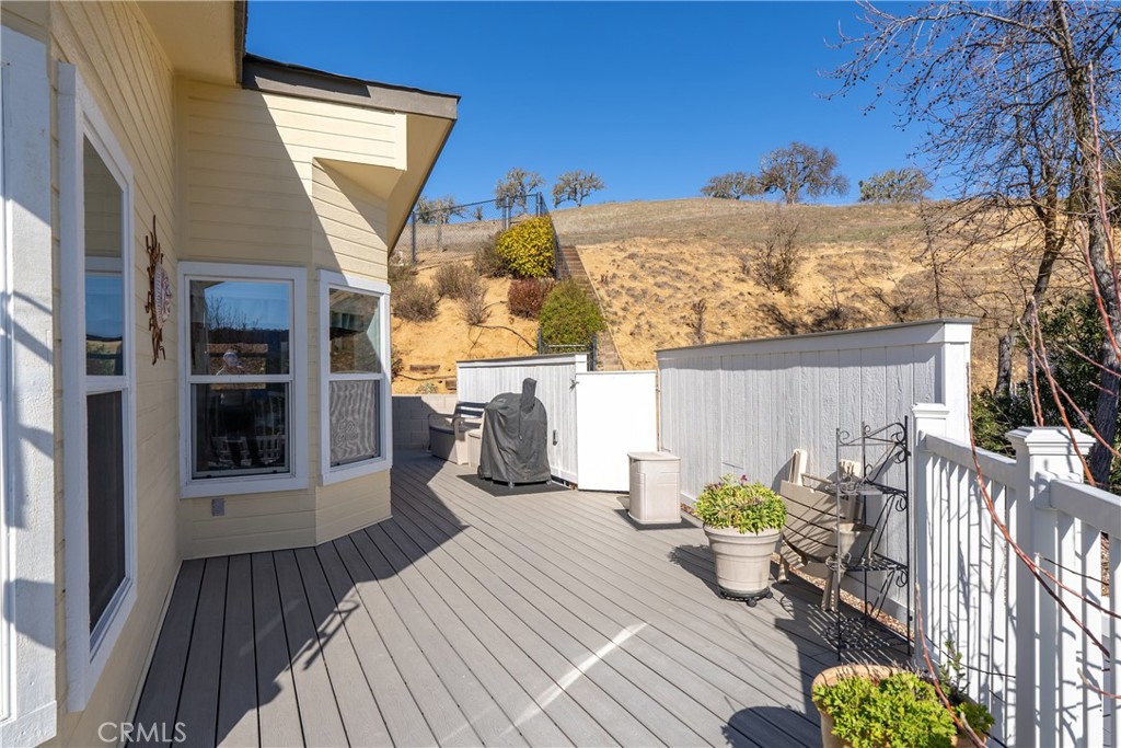 4135 Peruvian Way Paso Robles, CA 93446 - Photo 31 of 45 This is the side deck viewed from the kitchen noon and dining room