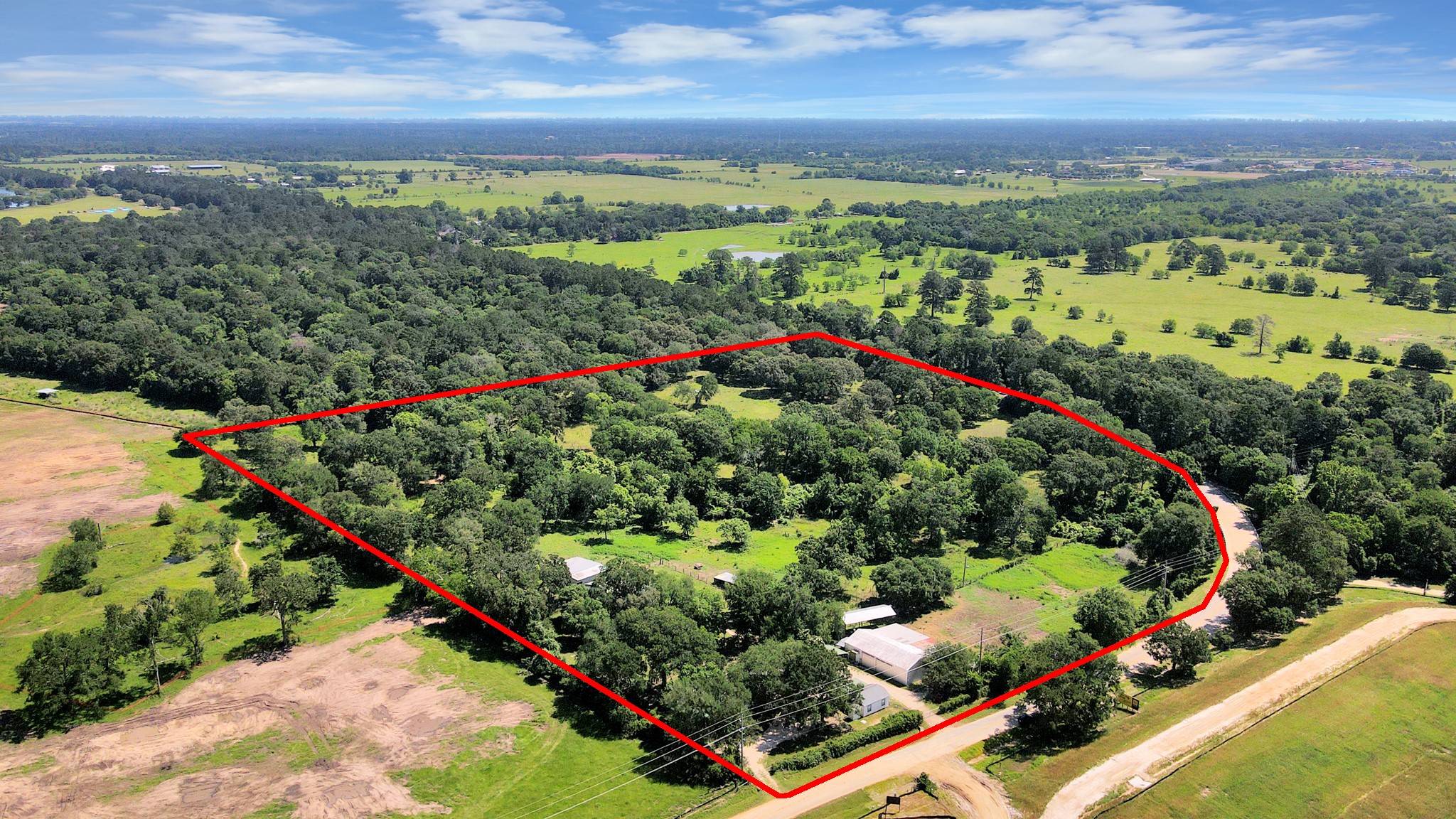 28222 Margerstadt Road Waller, TX 77484 - Photo 1 of 50 Gated entrance welcomes you to over 12 acres of unrestricted Texas countryside.
