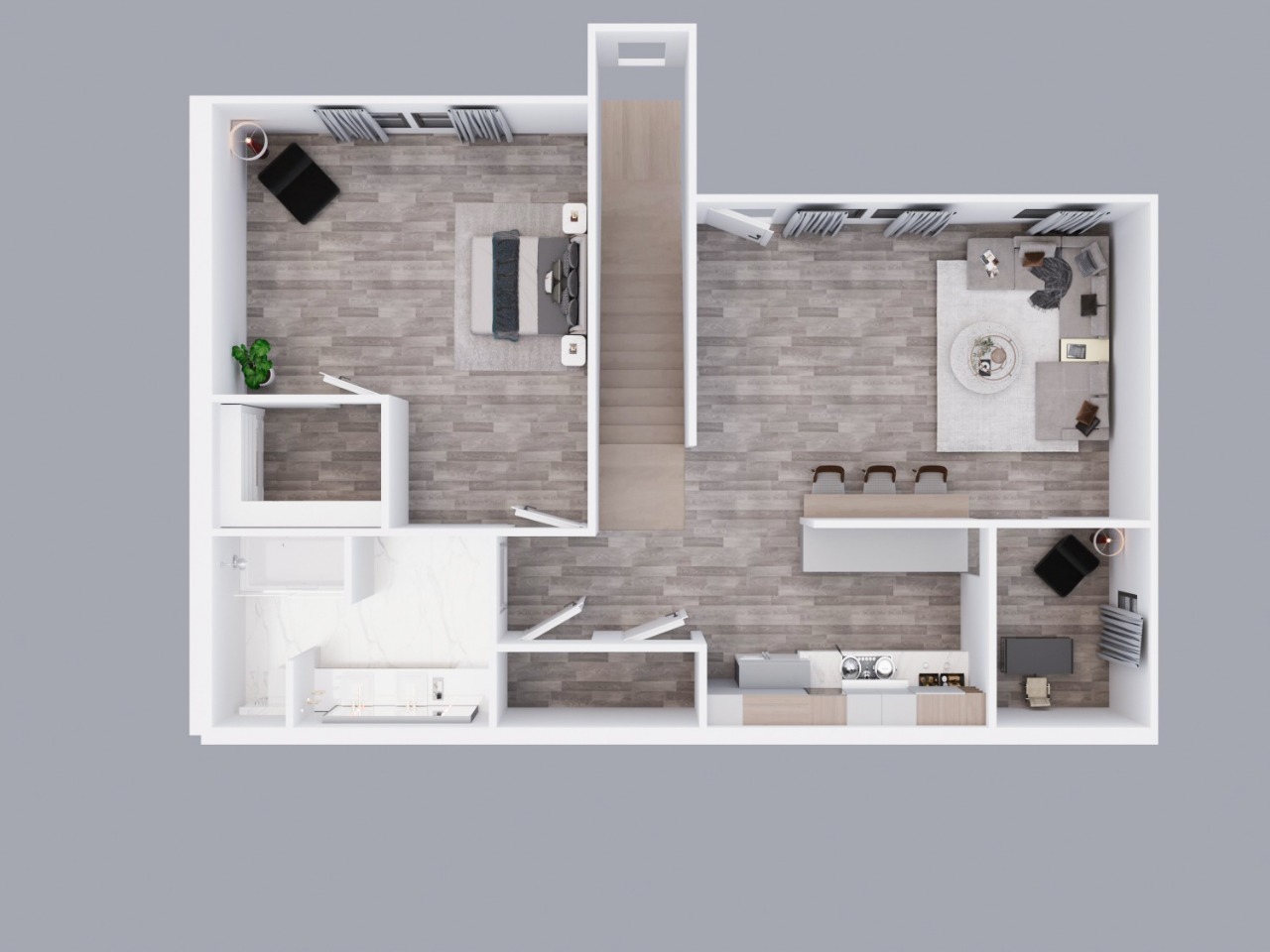 501 Lutz Road Bloomington, IL 61704 - Photo 5 of 9 a bathroom with a sink and a mirror